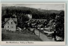 Bad Charlottenbrunn Jedlina-Zdroj - Siedlung mit Karlshain