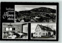 69253 W6901 Vorderheubach Foto AK Gasthaus "Zum Almenstein", sehr gute Erhaltung AK