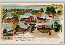 67500 Haguenau Hagenau (Elsass) - 1912 Truppenübungsplatz Bahnhof Generals-Gebäude Pavillon