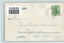 88079 W7993 Kressbronn am Bodensee 1904 Künstlerkarte Gruss aus - sign Kallee