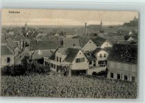 67574 W6522 Osthofen , Rheinhess 1914 - Teilansicht AK