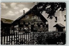 87534 W8974 Aach i Allgäu Foto AK Gasthaus Pension Adler