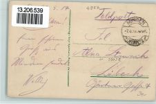 32457 W4952 Porta Westfalica 1917 Lithographie Gruss aus - Westfalen - Bild ist in einem Brot abgebildet.- Verlag Kaulmann 3264