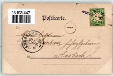 Pferdekutsche Landwirtschaft Lithographie AK Kutsche 1899 Gebrauchsspuren