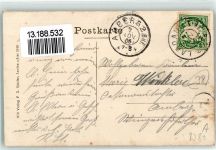 94405 W8380 Landau a d Isar 1906 - Stadtplatz Stadtpfarrkirche Maria Himmelfahrt