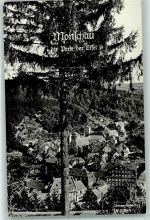 52156 W5108 Monschau AK mit Leporello Montjoie