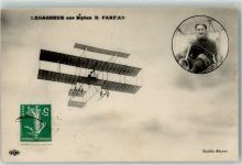Le Gagneux sur Biplan H. Farman AK Flugwesenpionier 1909