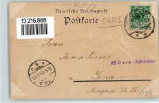 07407 O6822 Schwarza Lithographie 1899 Schwarzathal Schweizerhaus Blankenburg Eberstein Lösches Hall
