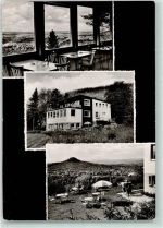 72793 W7417 Pfullingen Foto AK Waldcafe am Ursulaberg