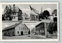 74336 W7124 Dürrenzimmern , Württ - Ortsansichten 4-Bildaufnahme