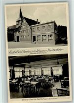 74865 W6951 Neckarzimmern - Gasthof Pension Zum Schwanen Innenaufnahme Unterer Saal
