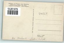 74865 W6951 Neckarzimmern - Gasthof Pension Zum Schwanen Innenaufnahme Unterer Saal