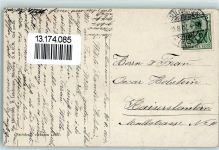 68100 Mulhouse Mülhausen 1907 - Die Post Frau Tracht Spinnrad