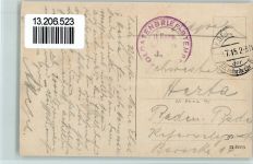 W7570 Baden-Baden Zigarettenfabrik Batschari, AK Fabrik 1915