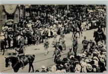 W6000 Frankfurt am Main Festzug 17. Goldenes Jubiläumsschießen 1912 AK Schützenfest 1912