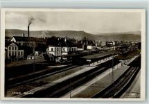 W7850 Lörrach Bahnhof, Verlag Emil Hartmann Nr. 392 AK Bahnhof 1931 Foto AK