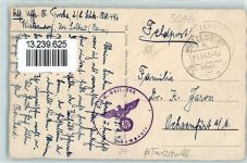 07422 O6823 Witzendorf - Gasthaus G. Meyer Tankstelle Stempel WK II