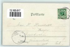 21789 W2177 Dobrock Gebrauchsspuren Lithographie
