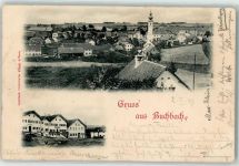 84428 W8253 Buchbach , Oberbay 1898 Gebrauchsspuren Kirche St. Jakob