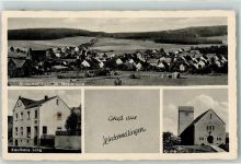 65620 W6251 Hintermeilingen Gebrauchsspuren Kaufhaus Lang Kirche