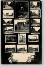 39418 O3250 Staßfurt 1914 - Mehrbildkarte