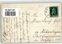 86687 W8851 Kaisheim 1912 Prägedruck Strafanstalt