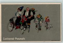Pneumatic Fahrrad AK Continental 1915