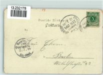 67700 Saverne Zabern 1899 Gebrauchsspuren Tracht Lithographie Bahnpost Strassburg - Avricourt Zug 294