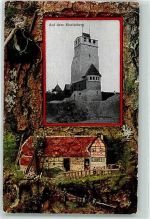 91207 W8560 Lauf a d Pegnitz Prägedruck Moritzberg Aussichtsturm