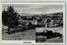 66640 W6698 Baltersweiler , Saar Gebrauchsspuren Bäckerei Kolonialwarenhandlung von Peter Meier