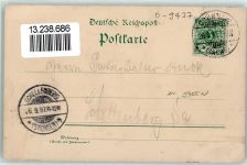 08344 O9437 Grünhain 1897 Lithographie Fürstenbrunn Köhler Schmidt Prinz Ernst Prinz Albrecht Heimstätte Förstel Ort lt. Stempel