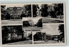 10115 W1000 Zehlendorf - Rathaus Hindenburg Lazarett Machnower Straße Amt für Berufserziehung der DAF Bahnhof Oldtimer WK II