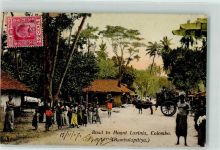 Colombo 1907 - Road to Mount Lavinia
