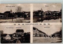 99834 O5904 Gerstungen - Wehr der Werra Forstmeisterei Mühlgasse Marktplatz