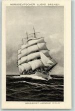 Herzogin Cecilie Schulschiff AK Norddeutscher Lloyd