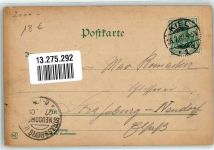 27498 W2192 Helgoland 1902 Lithographie Vogelschau Helgoländer Trachtenpaar Fahnen