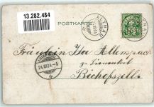 Beruf Kellnerin Eisenbahn Haldengut Bier Werbung Bier 1904 Lithographie / Künstlerkarte
