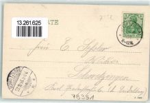 78351 W7762 Bodman 1903 Lithographie Hotel zur Linde Burgruine Bodensee