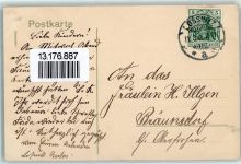 08294 O9407 Lößnitz 1908 - Rathausplatz