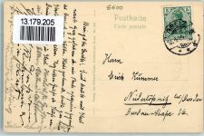 07973 O6600 Greiz 1914 Prägedruck Berg Schloss Heyer-Verlag No.510