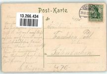 47623 W4178 Kevelaer 1906 Lithographie Kapellen-Platz Gnadenkapelle Basilika