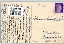 27239 W2832 Twistringen - WK II Adolf Hitlerstraße Gasthaus Zum Jägerkrug