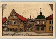 31675 W3062 Bückeburg Künstlersteindruck Schlosstor