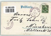 88212 W7980 Ravensburg , Württ 1899 Lithographie sign. Fuchs, K. Humpissgasse