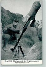WK I Wurfapparat für Torpedogranaten AK Waffe