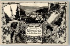 2564 Weissenbach an der Triesting - Herz Jesu Kirche Steinwandklamm Mirafälle
