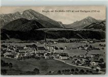 83346 W8221 Bergen , Chiemgau Künstlerkarte Hochfelln u. Hochgern
