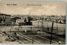 39288 O3270 Burg b Magdeburg - Offiziers-Gefangenenlager Tennisplatz