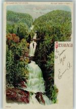 Giessbach Wasserfall Nr 8416 HGL, Verlag Meteor