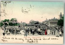Pietermaritzburg 1905 Foto AK Marktszene